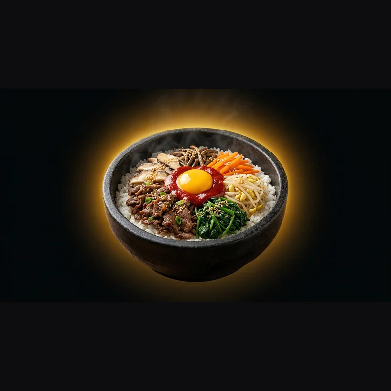 Stone Bowl Bibimbap at Tomukun Korean BBQ